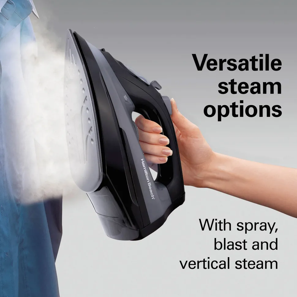 Steam Iron with Extra-Glide™ Soleplate