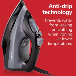 Steam Iron with Extra-Glide™ Soleplate