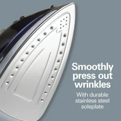 Steam Iron with Retractable Cord