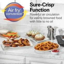 Sure-Crisp® Air Fryer 6 Slice Toaster Oven