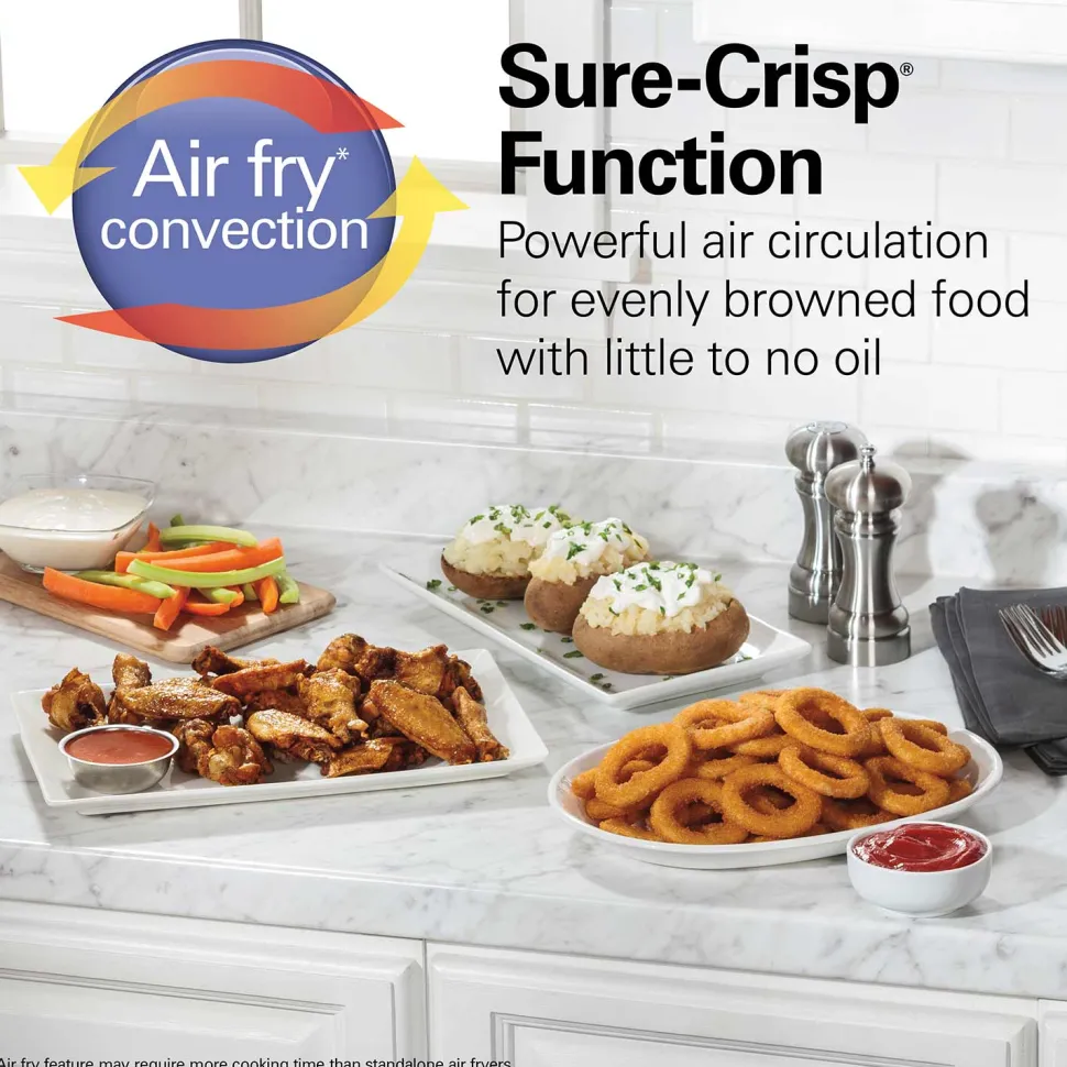 Sure-Crisp® Air Fryer 6 Slice Toaster Oven