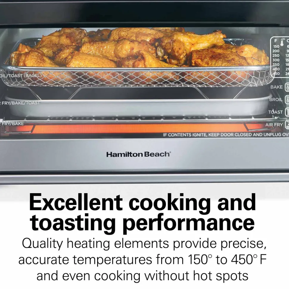 Sure-Crisp® Air Fryer 6 Slice Toaster Oven