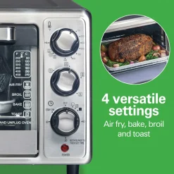 Sure-Crisp® Air Fryer Countertop Toaster Oven, Stainless Steel