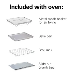 Sure-Crisp® Air Fryer Countertop Toaster Oven, Stainless Steel