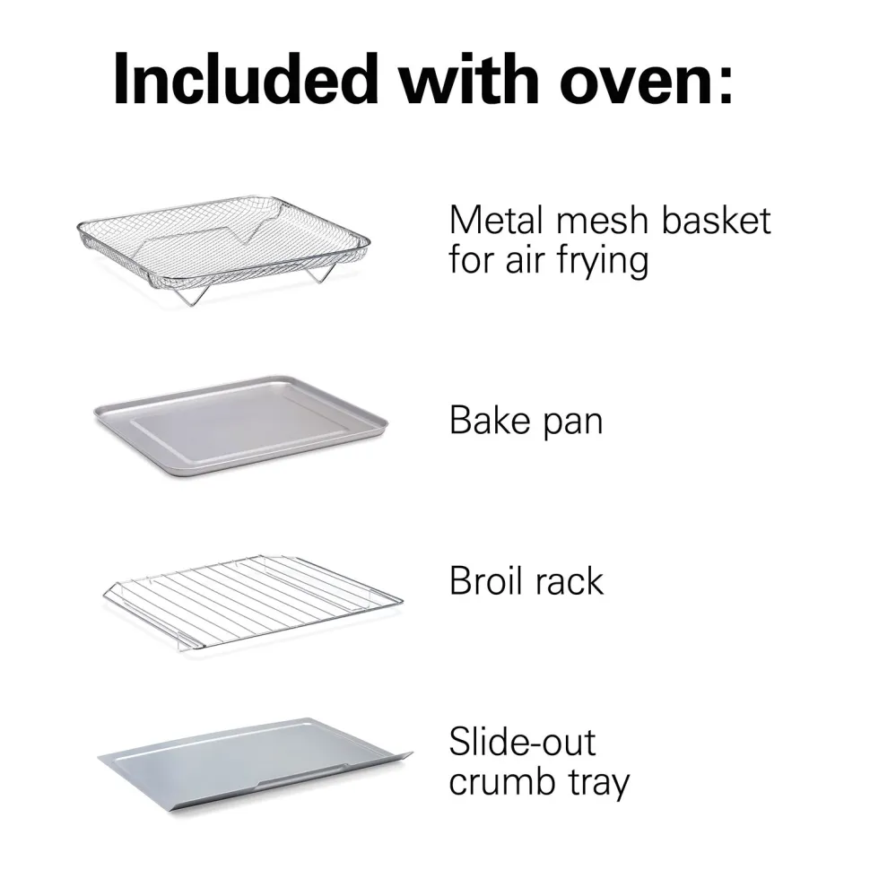 Sure-Crisp® Air Fryer Countertop Toaster Oven, Stainless Steel