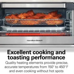 Sure-Crisp® Air Fryer Countertop Toaster Oven, Stainless Steel