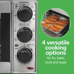 Sure-Crisp® Air Fryer Toaster Oven, 4 Slice Capacity, Stainless Steel