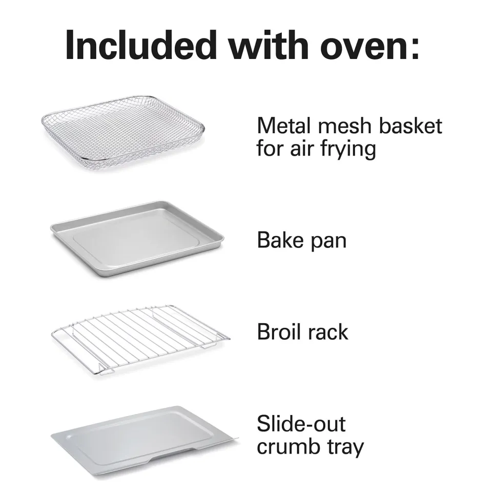 Sure-Crisp® Air Fryer Toaster Oven, 4 Slice Capacity, Stainless Steel