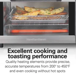 Sure-Crisp® Air Fryer Toaster Oven, 4 Slice Capacity, Stainless Steel