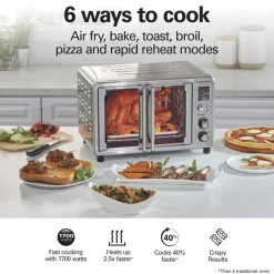 Sure-Crisp® 6-in-1 XL Digital Air Fryer Oven