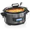 Temp Tracker™ 6 Quart Slow Cooker