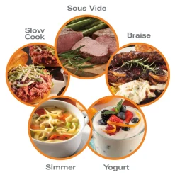 Temp Tracker™ 6 Quart Slow Cooker