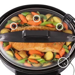 Temp Tracker™ 6 Quart Slow Cooker