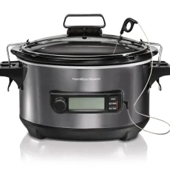 Temp Tracker™ 6 Quart Slow Cooker