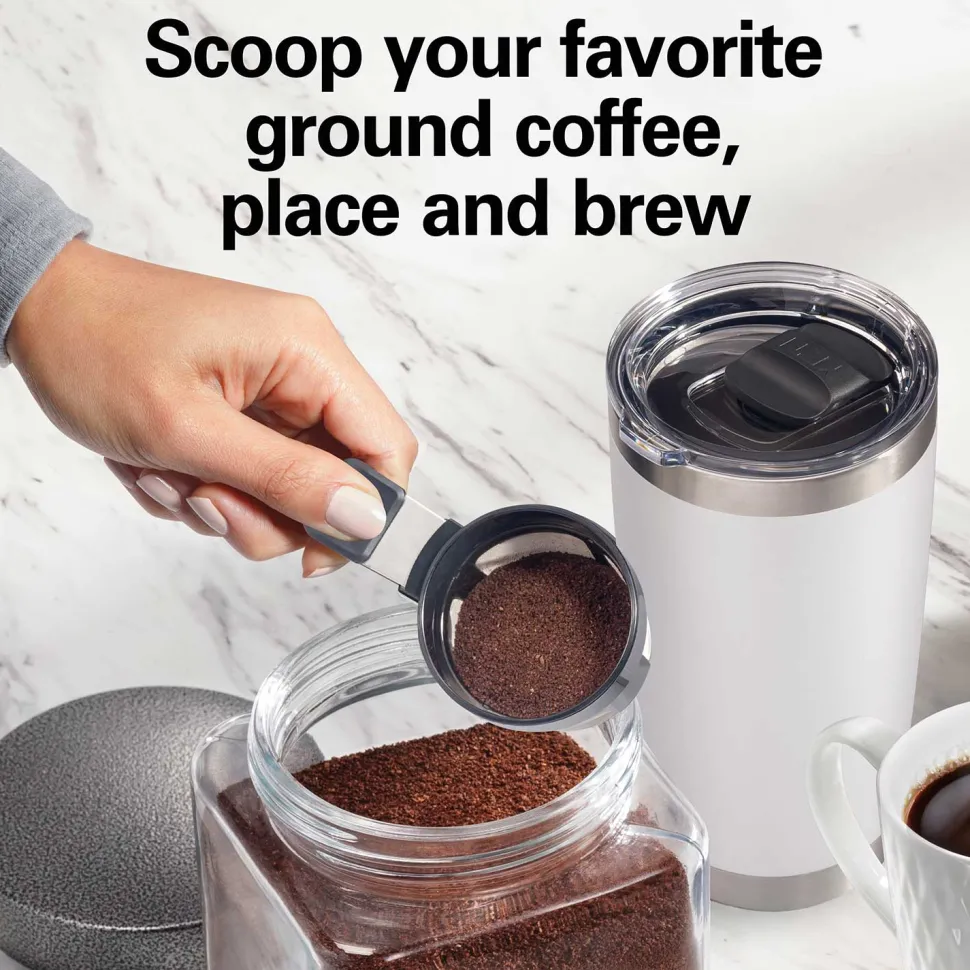 The Scoop® Single-Serve Coffee Maker, Black