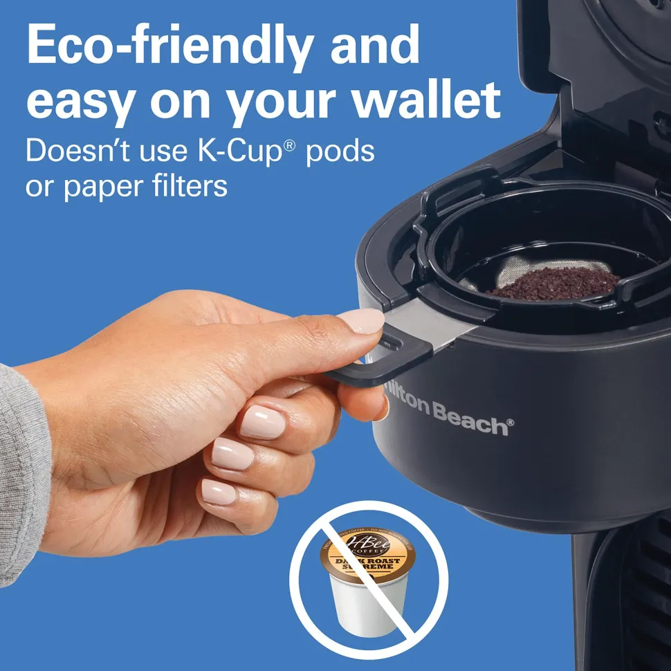 The Scoop® Single-Serve Coffee Maker, Black