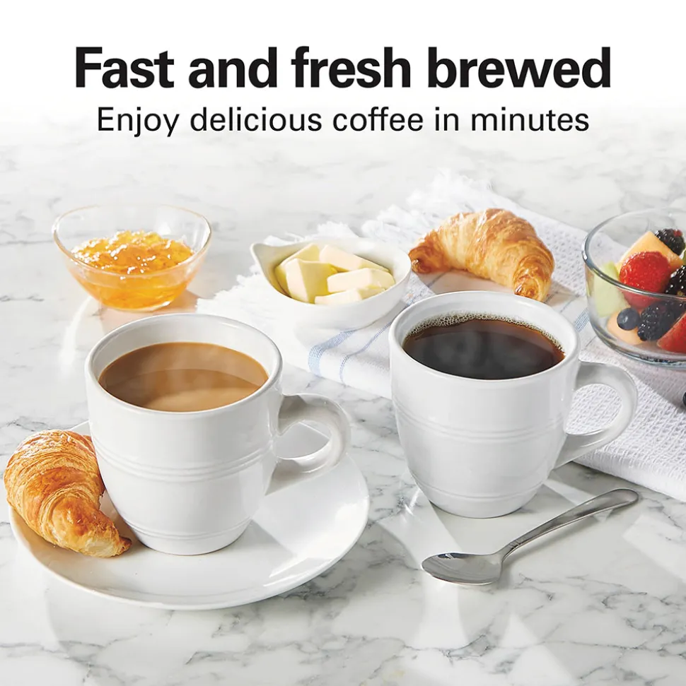 The Scoop® Single-Serve Coffee Maker,White