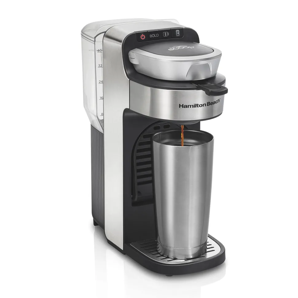 The Scoop® Single-Serve Coffee Maker with Removable Reservoir