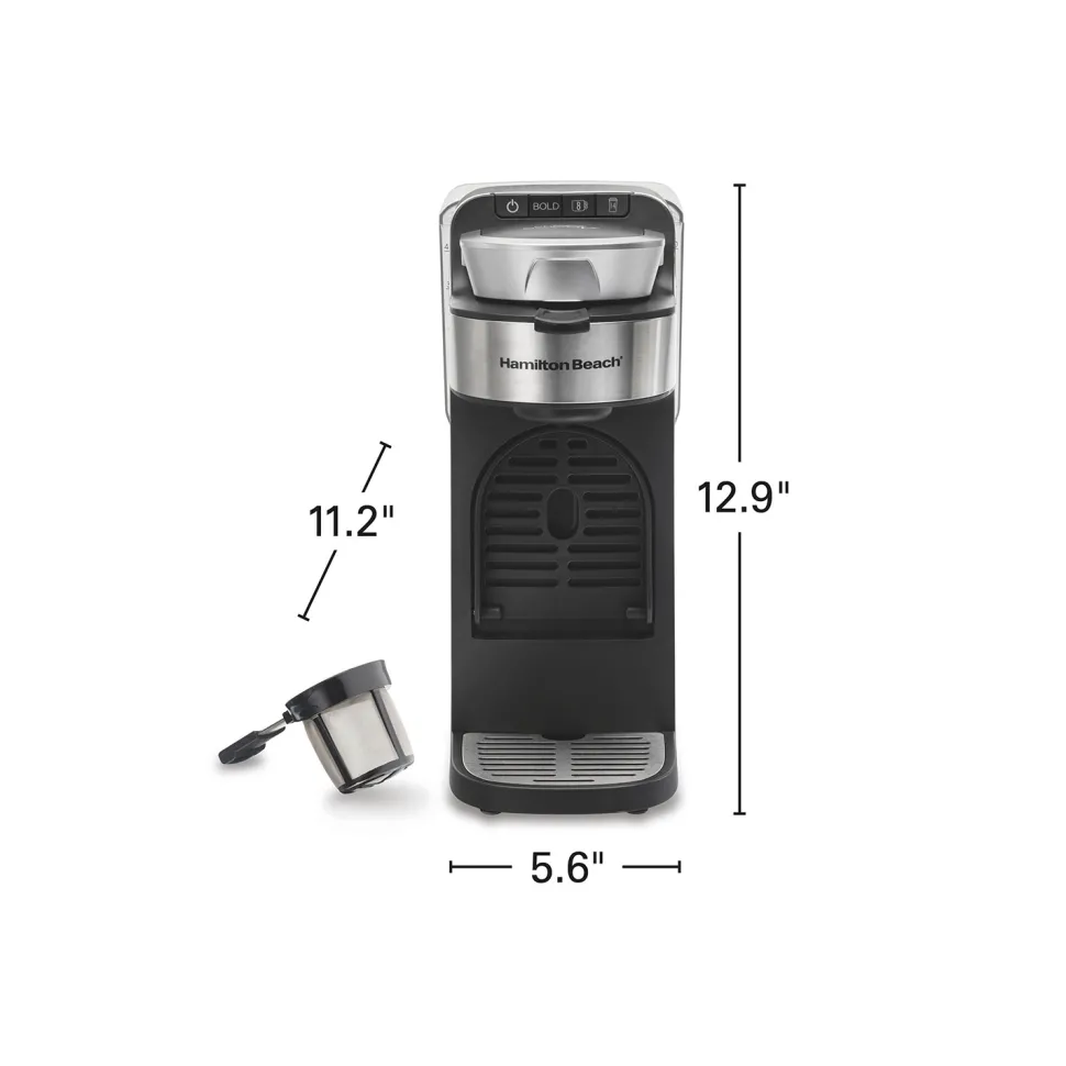 The Scoop® Single-Serve Coffee Maker with Removable Reservoir