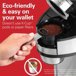 The Scoop® Single-Serve Coffee Maker, Stainless