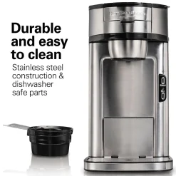 The Scoop® Single-Serve Coffee Maker, Stainless