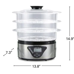 3-Tier Digital Food Steamer