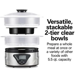 2-Tier Digital Food Steamer