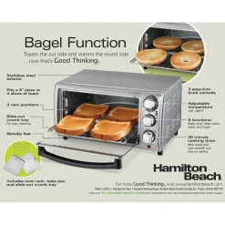 Toaster Oven, Stainless Steel