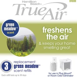 True Air® Replacement Green Meadow Scent Refills