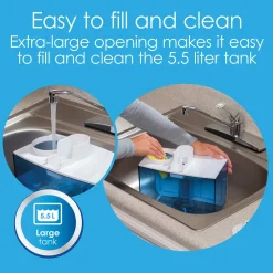 TrueAir® Cool Mist Humidifier, White