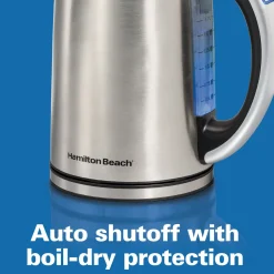 Variable Temperature Electric Kettle, Stainless Steel