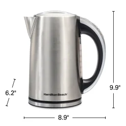 Variable Temperature Electric Kettle, Stainless Steel