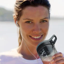 Wave Crusher® Blender with 40oz Glass Jar & Blend-in Travel Jar, Gray