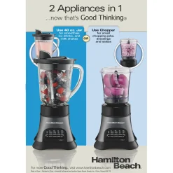 Wave Crusher® Multi-Function Blender/Chopper with 40oz Glass Jar