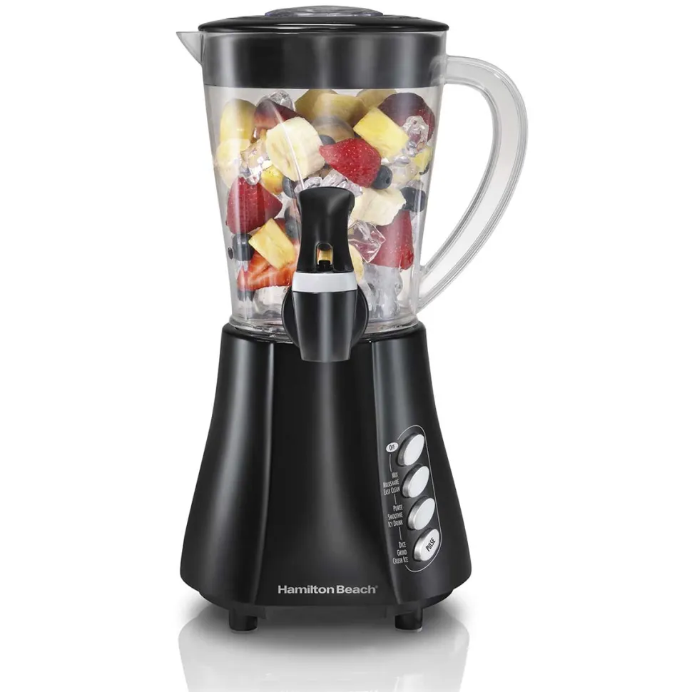 Wave Station® Blender with 48oz Plastic Jar Dispensing Spout