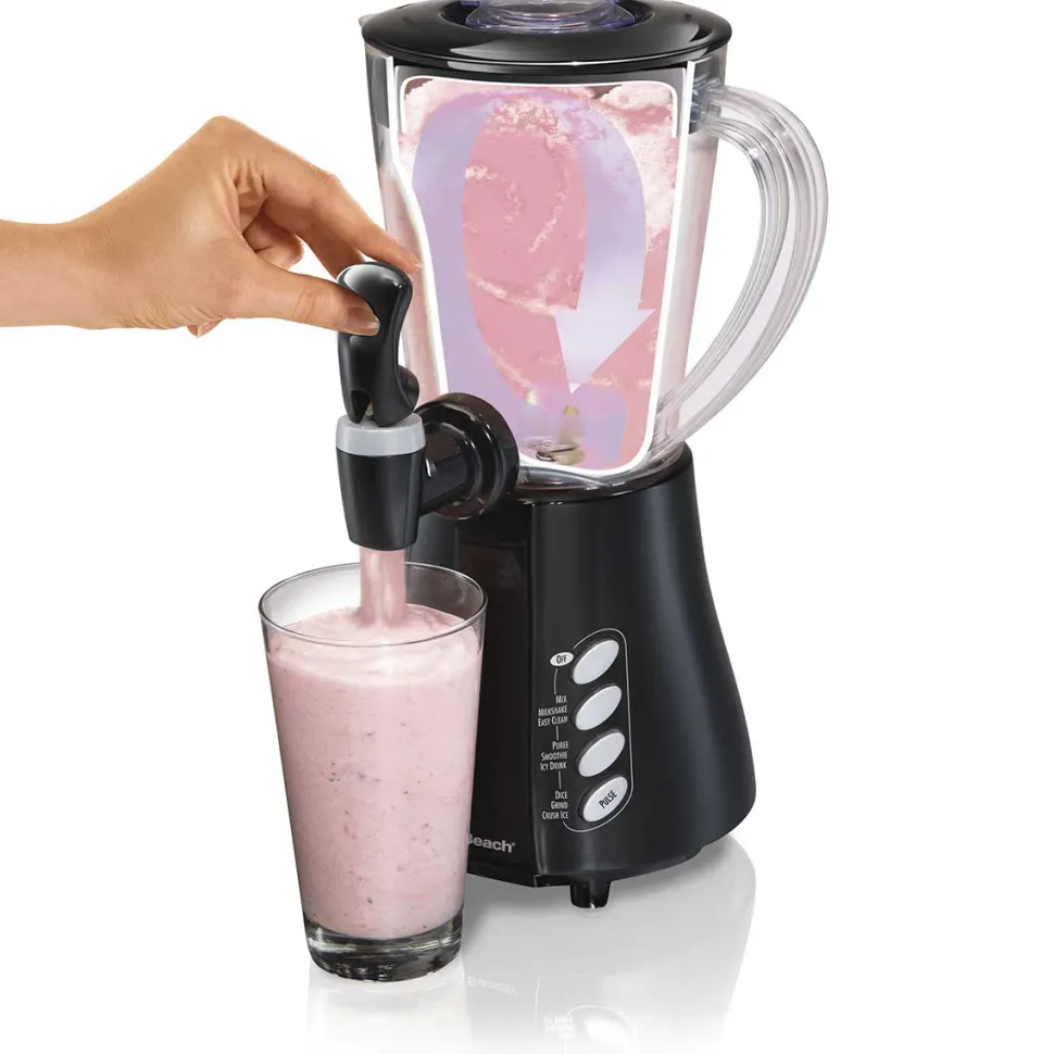 Wave Station® Blender with 48oz Plastic Jar Dispensing Spout