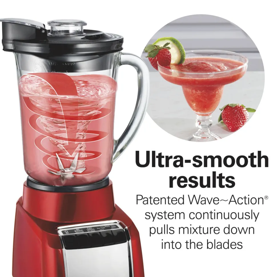 Wave~Action® Blender, Red