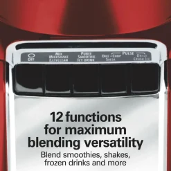 Wave~Action® Blender, Red