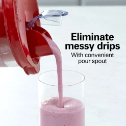 Wave~Action® Quiet Blender, Red