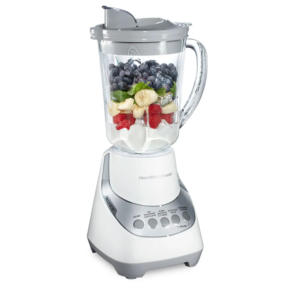 Wave~Action® Quiet Blender, White