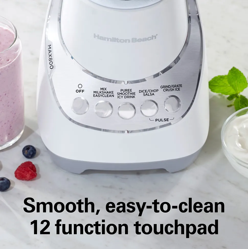 Wave~Action® Quiet Blender, White