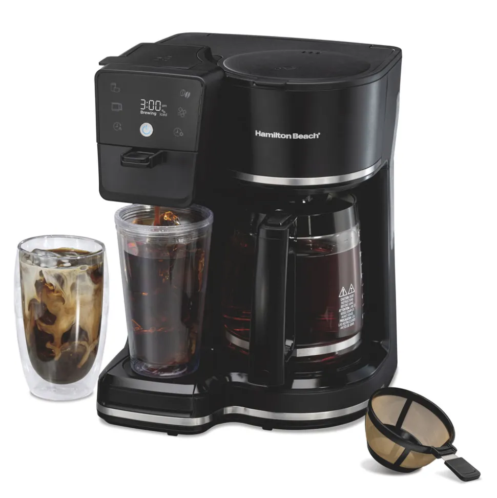 2-Way Programmable Coffee Maker, Black