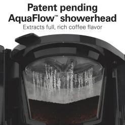 2-Way Programmable Coffee Maker, Black