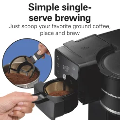 2-Way Programmable Coffee Maker, Black