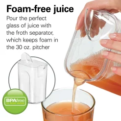 Whole Fruit Juice Extractor, Silver